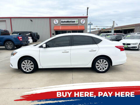 2019 Nissan Sentra for sale at AUTOMOTION in Corpus Christi TX