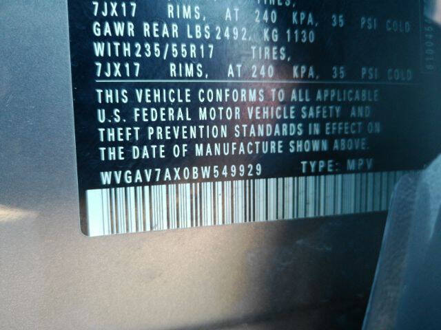 2011 Volkswagen Tiguan