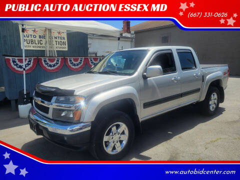 2011 Chevrolet Colorado for sale at PUBLIC AUTO AUCTION ESSEX MD in Essex MD