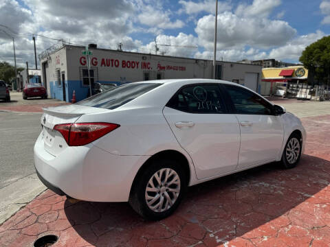 2017 Toyota Corolla for sale at GG Quality Auto in Hialeah FL