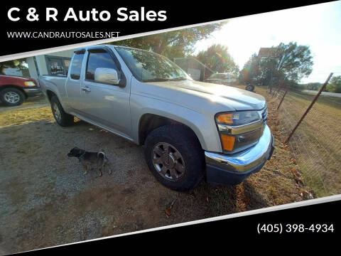 2012 GMC Canyon for sale at C & R Auto Sales in Bowlegs OK