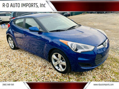 2013 Hyundai Veloster for sale at R-D AUTO IMPORTS, Inc in Charlotte NC