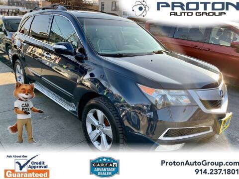 2011 Acura MDX for sale at Proton Auto Group in Yonkers NY
