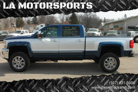 2015 Chevrolet Silverado 2500HD for sale at L.A. MOTORSPORTS in Windom MN
