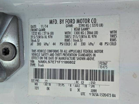 2015 Ford Transit Connect XL