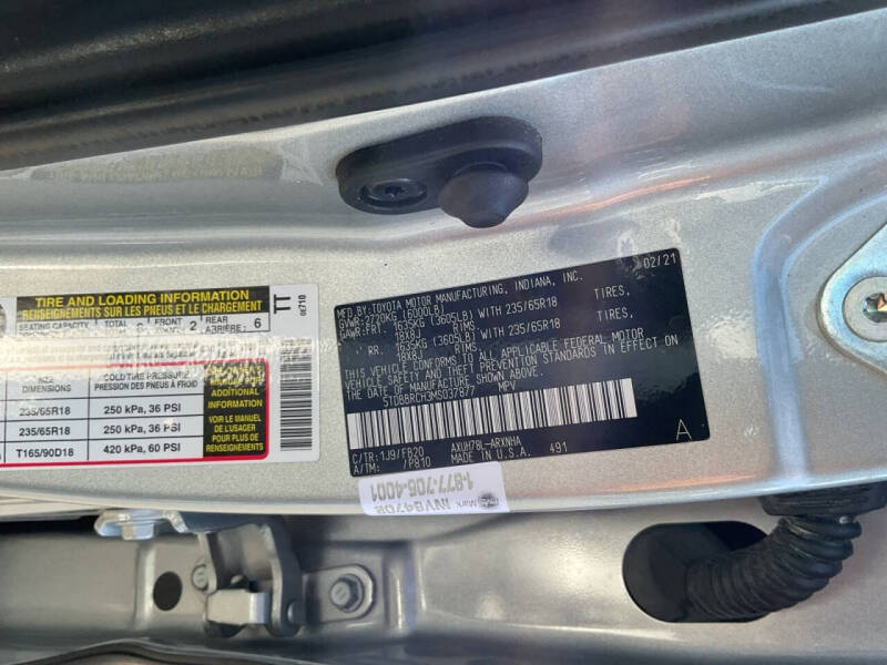 2021 Toyota Highlander Hybrid LE