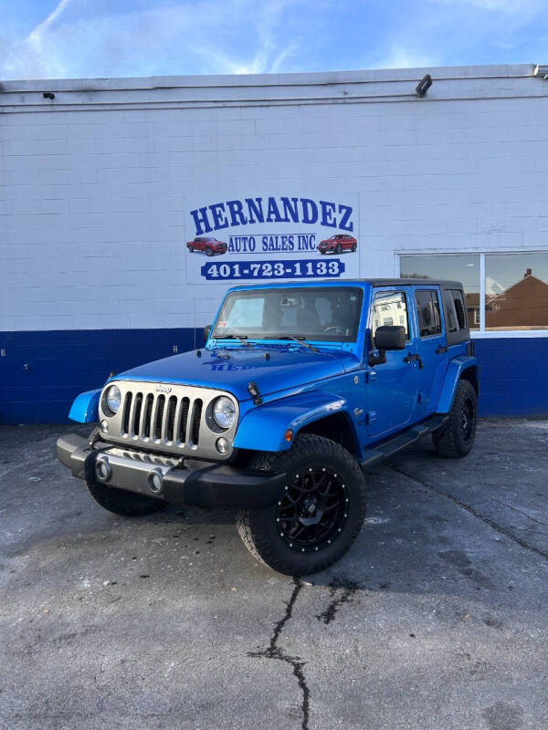 2014 Jeep Wrangler Unlimited for sale at Hernandez Auto Sales in Pawtucket RI