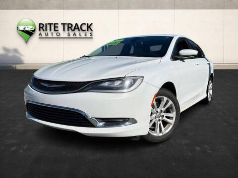 2015 Chrysler 200 for sale at Rite Track Auto Sales in Canton MI