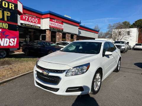 2015 Chevrolet Malibu for sale at HW Auto Wholesale in Norfolk VA