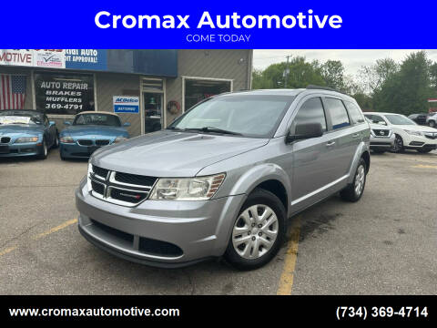 2017 Dodge Journey for sale at Cromax Automotive in Ann Arbor MI