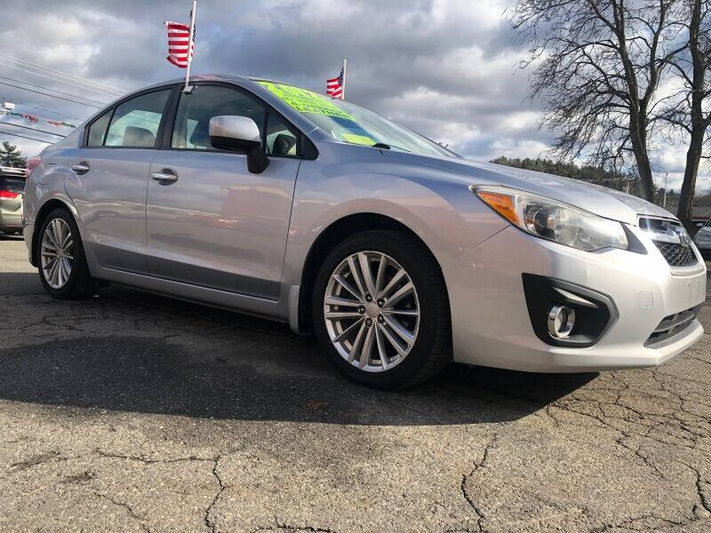 2012 Subaru Impreza for sale at N&B Car Sales Inc in Marlborough MA