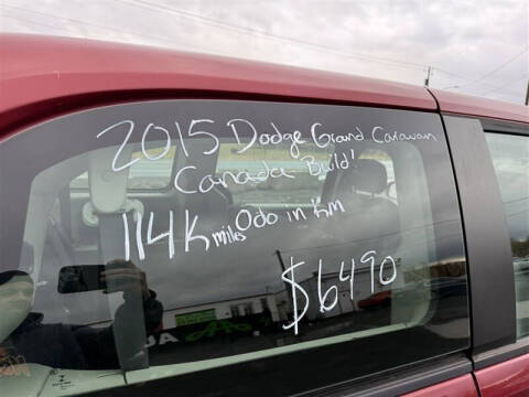 2015 Dodge Grand Caravan SE