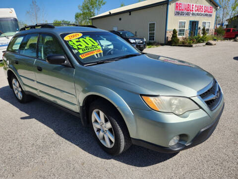 2009 Subaru Outback for sale at Reliable Cars Sales Inc. in Michigan City IN