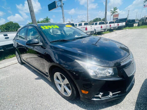 2014 Chevrolet Cruze for sale at DAN'S DEALS ON WHEELS AUTO SALES, INC. in Davie FL