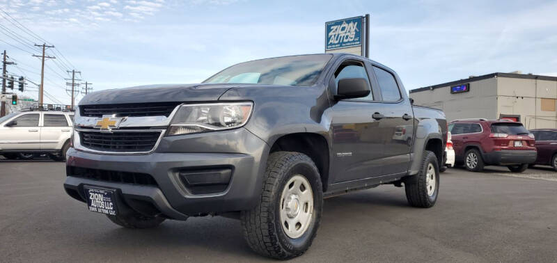 2016 Chevrolet Colorado for sale at Zion Autos LLC in Pasco WA