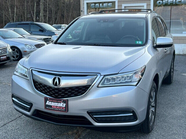 2015 Acura MDX for sale at Anamaks Motors LLC in Hudson NH