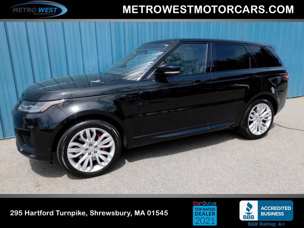 Black 2019 Land Rover Range Rover Sport HSE Dynamic AWD HSE Dynamic 4dr SUV 1