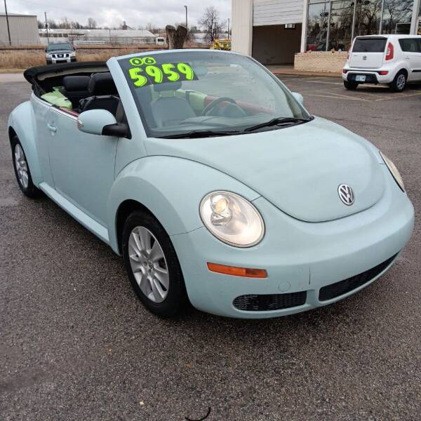 2006 Volkswagen New Beetle Convertible for sale at LOWEST PRICE AUTO SALES, LLC in Oklahoma City OK