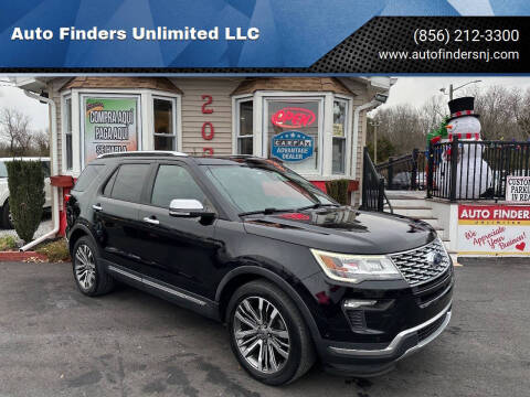 2018 Ford Explorer Platinum