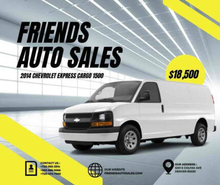 2014 Chevrolet Express for sale at Friends Auto Sales in Denver CO