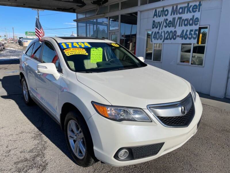 2015 Acura RDX for sale at Auto Market in Billings MT