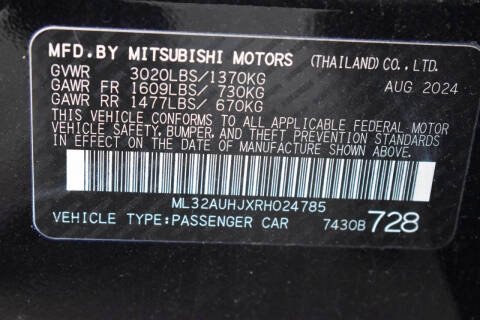 2024 Mitsubishi Mirage LE