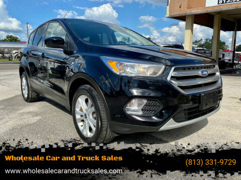 2017 Ford Escape for sale at Wholesale Car and Truck Sales in Plant City FL