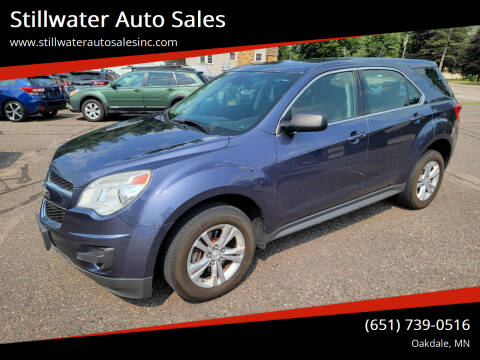 2013 Chevrolet Equinox for sale at Stillwater Auto Sales in Oakdale MN