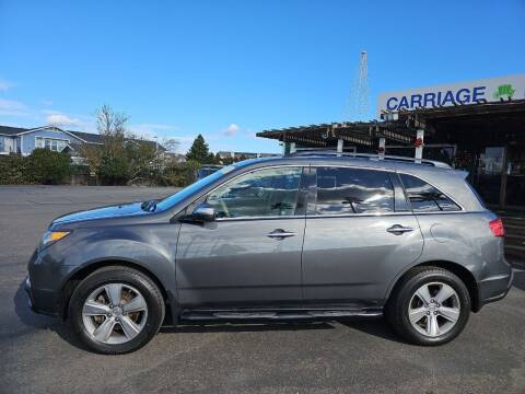 2011 Acura MDX for sale at Carriage Motors Car & Truck in Santa Rosa CA