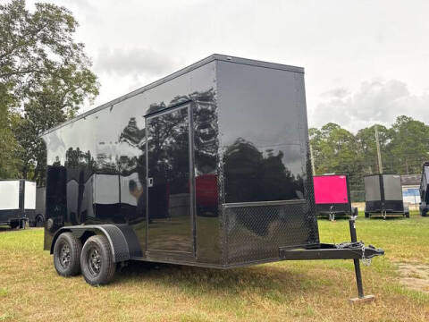 2026 STEEL PINES CARGO 7X14TA Blackout Enclosed Cargo