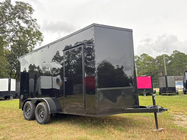 2026 STEEL PINES CARGO 7X14TA Blackout Enclosed Cargo