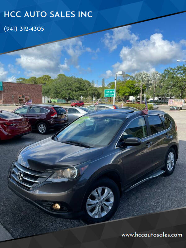 2012 Honda CR-V for sale at HCC AUTO SALES INC in Sarasota FL