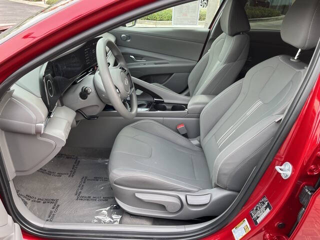 2024 Hyundai Elantra Hybrid Blue