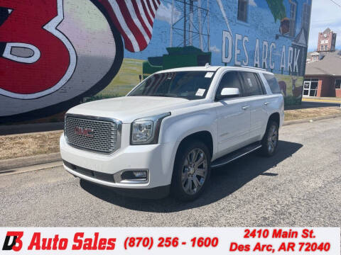 2016 GMC Yukon for sale at D3 Auto Sales in Des Arc AR