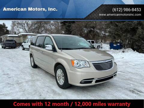 2013 Chrysler Town and Country for sale at American Motors, Inc. in Farmington MN