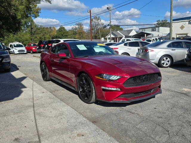 2018 Ford Mustang for sale at DAGO'S AUTO SALES LLC in Dalton, GA