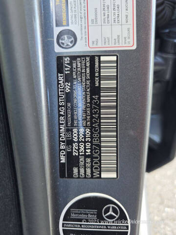 2016 Mercedes-Benz S-Class AMG S 63