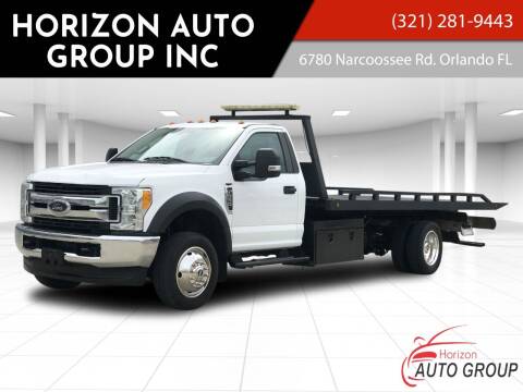 2017 Ford F-550 Super Duty for sale at HORIZON AUTO GROUP INC in Orlando FL