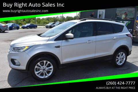 2018 Ford Escape for sale at Buy Right Auto Sales Inc in Fort Wayne IN