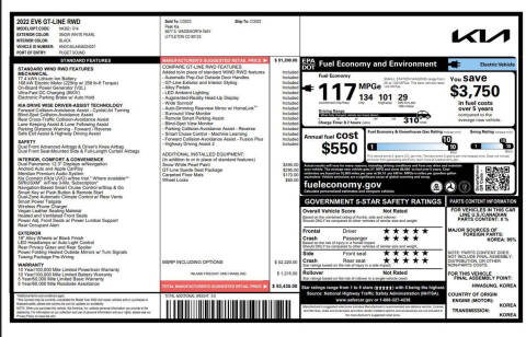 2022 Kia EV6 GT-Line