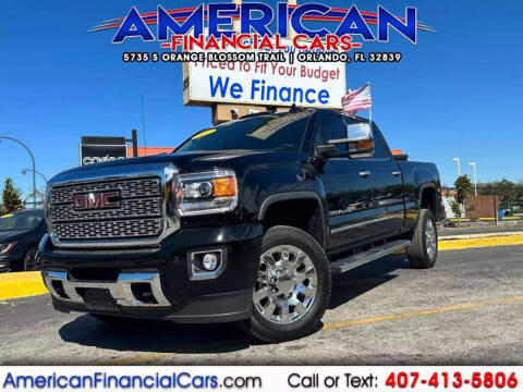 2017 GMC Sierra 2500HD for sale at American Financial Cars in Orlando FL