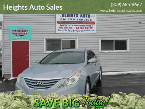 2013 Hyundai Sonata for sale at Heights Auto Sales in Peoria Heights IL