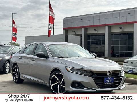 2022 Honda Accord for sale at Joe Myers Toyota PreOwned in Houston TX