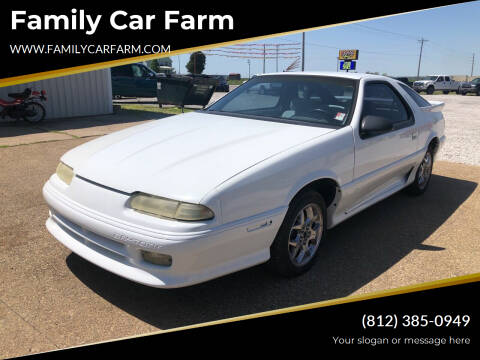 1992 Dodge Daytona for sale at Family Car Farm in Princeton IN