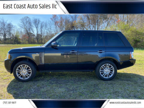 2011 Land Rover Range Rover for sale at East Coast Auto Sales llc in Virginia Beach VA