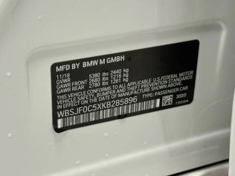 2019 BMW M5 Competition