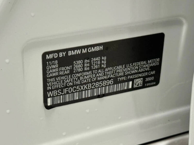 2019 BMW M5 Competition