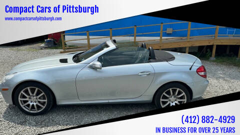 2006 Mercedes-Benz SLK for sale at Compact Cars of Pittsburgh in Pittsburgh PA