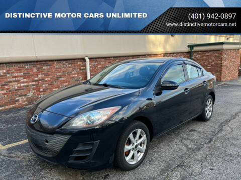 2010 Mazda MAZDA3 for sale at DISTINCTIVE MOTOR CARS UNLIMITED in Johnston RI