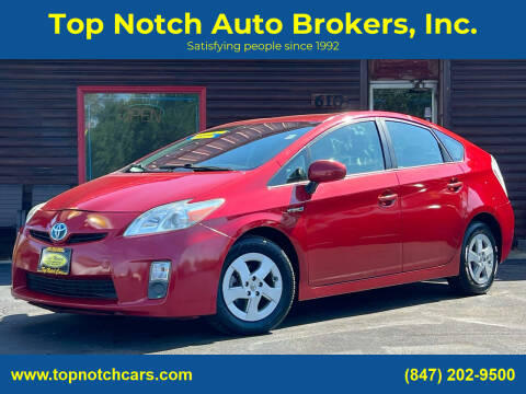 2010 Toyota Prius for sale at Top Notch Auto Brokers, Inc. in McHenry IL